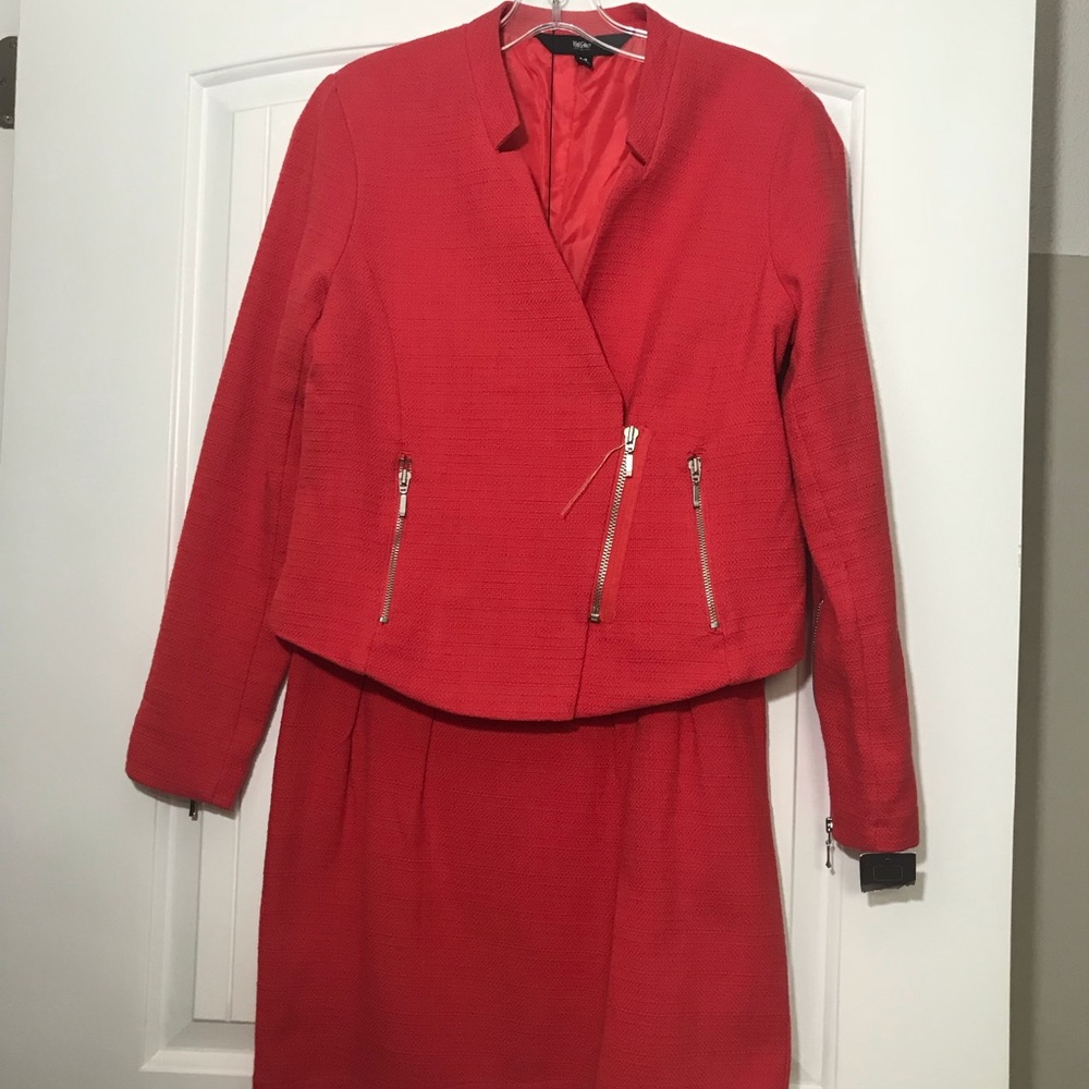 Mossimo vintage skirt suite Dark pink.